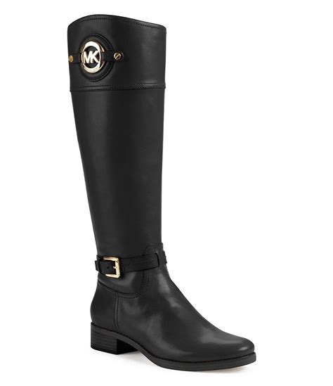 michael kors stockard riding boots dillards|Michael Kors waterproof boots.